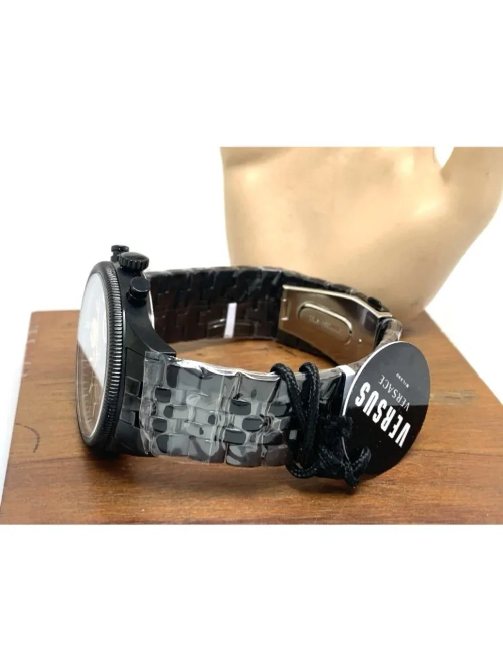Versus by Versace Men's Watch VSP971221 Chronograph Quartz Black Steel 45mm